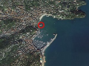 L'imbarco di Santa Margherita Ligure, da Google Earth